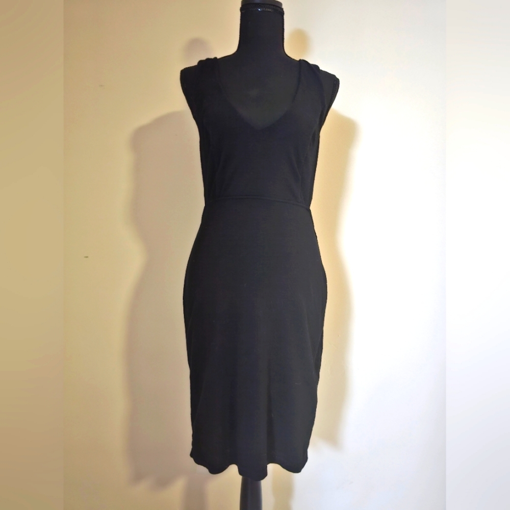 Sold Out Free People Black Tropic Like It's Hot Dress Size Large
